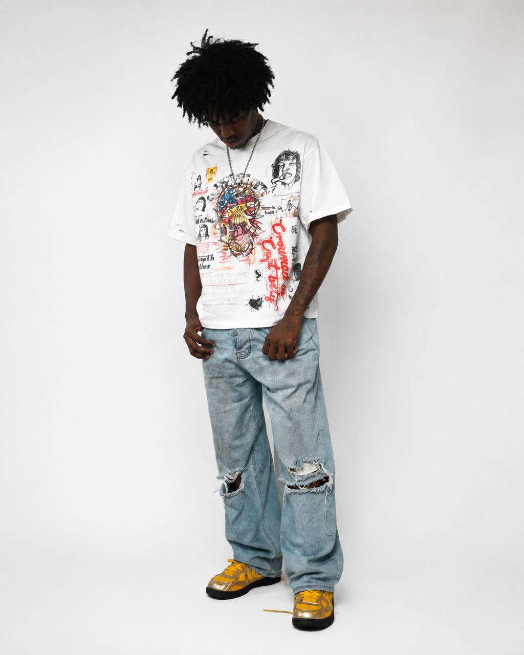 CHAINED TEE