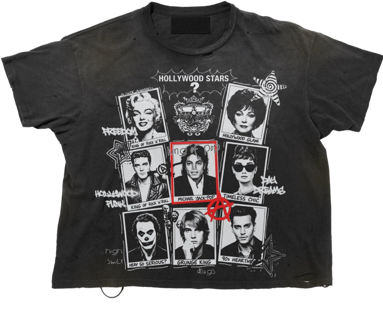 HOLLYWOOD STARS TEE