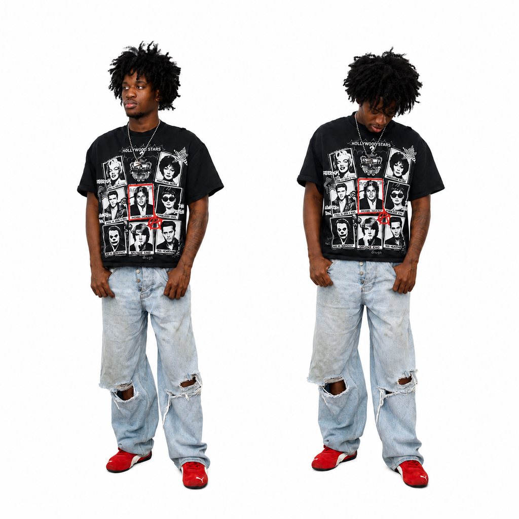 HOLLYWOOD STARS TEE
