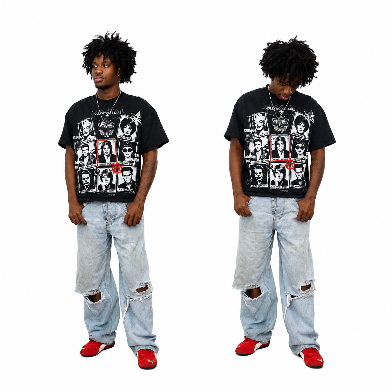 HOLLYWOOD STARS TEE